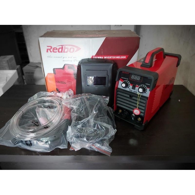 Jual MESIN LAS TIG REDBO TIGs 200 MESIN LAS ARGON STAINLESS REDBO DC