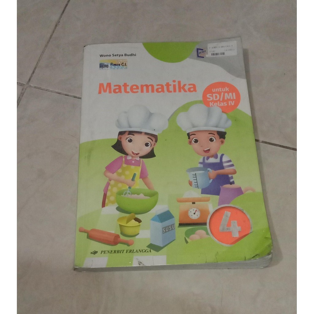 Jual Buku Matematika Kelas Sd Penerbit Erlangga Kurikulum Merdeka