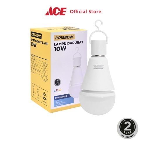 Jual Ace Krisbow Lumi Bohlam Led Darurat Watt Cool Daylight