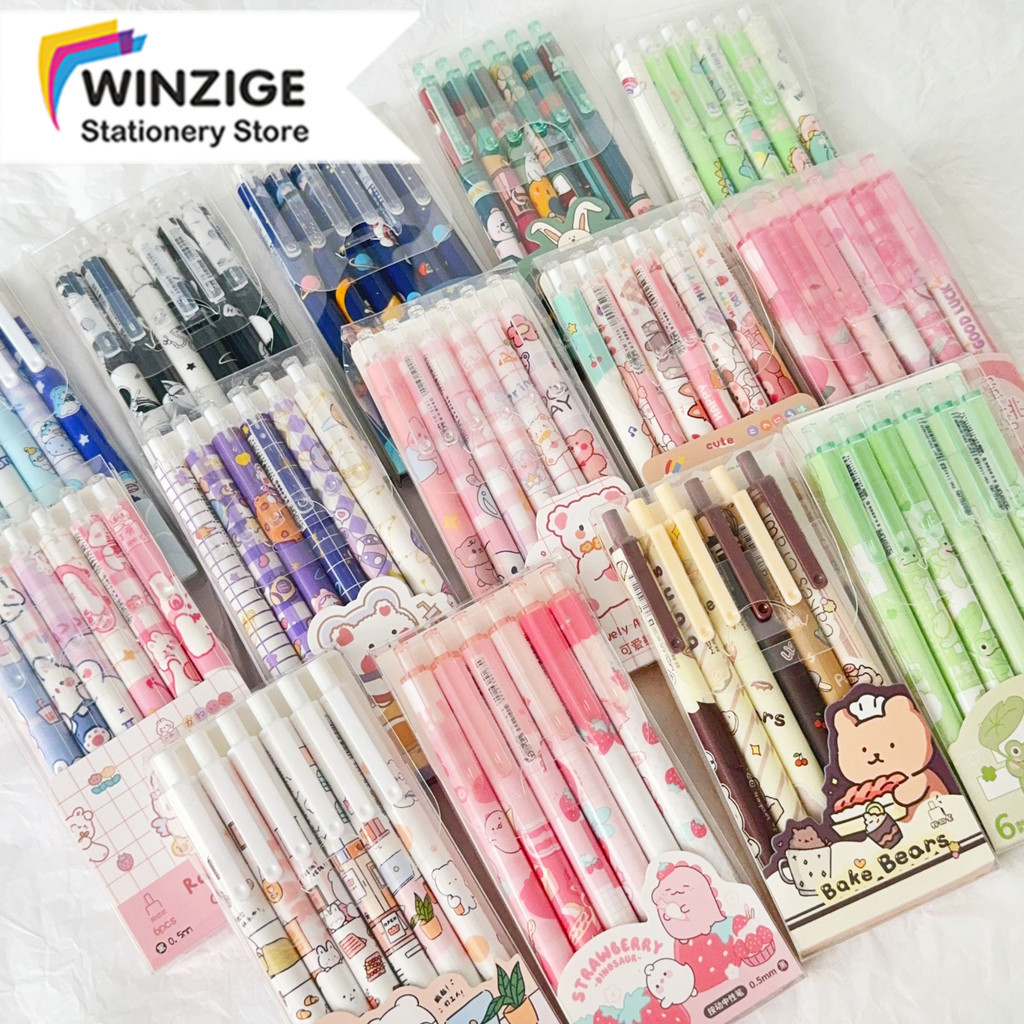 Jual Winzige Pcs Pulpen Gel Set Mm Pena Pen Lucu Pulpen Aesthetic