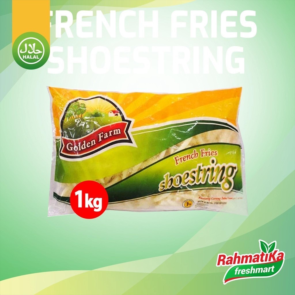 Jual Golden Farm French Fries Shoestring Kg Shopee Indonesia