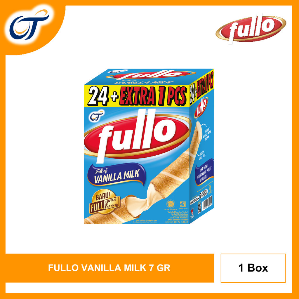 Jual Fullo Stick Vanilla 7GR 1 Box Isi 24 Free 1 Pcs Shopee