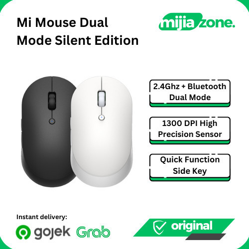 Jual Xiaomi Mouse Dual Mode Silent Edition Ghz Bluetooth Dpi