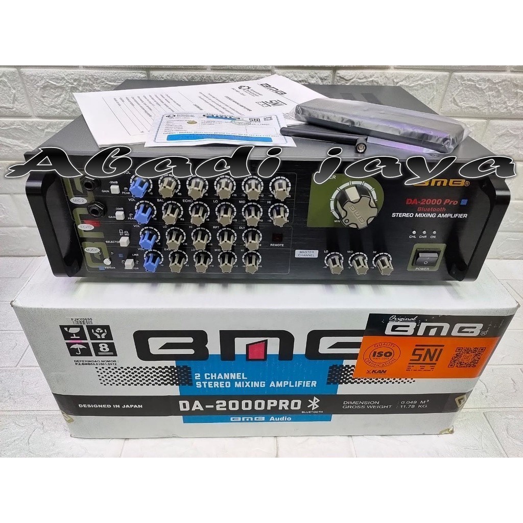 Jual Amplifier Bmb Da Pro Da Pro Da Pro With Blutooth