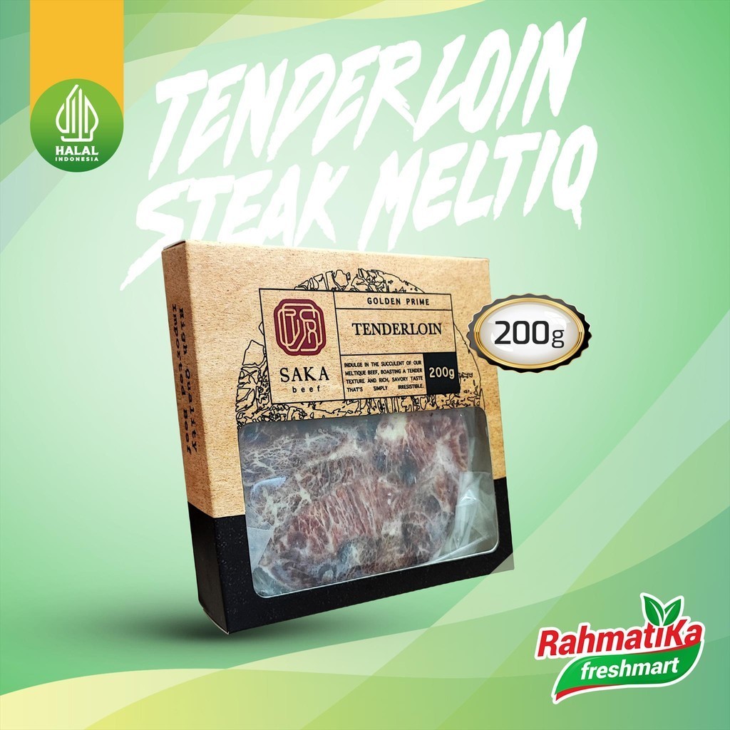 Jual Tenderloin Meltique Beef Daging Steak Sapi Wagyu 200 Gram