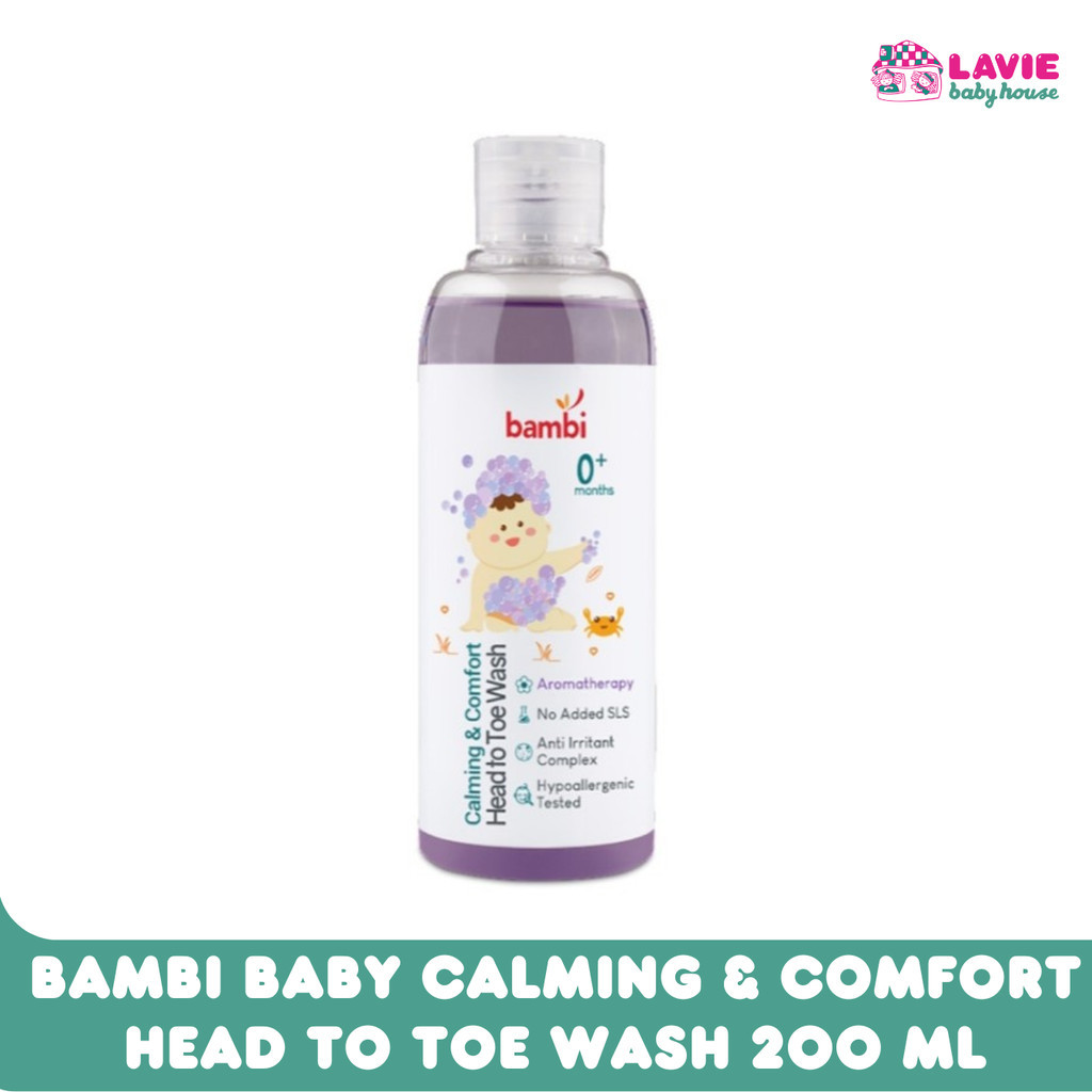 Jual Bambi Baby Calming Comfort Head To Toe Wash Ml Shopee