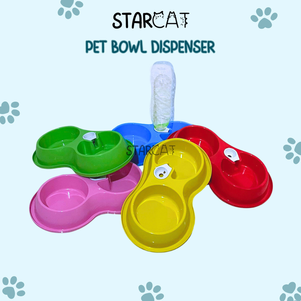 Jual Sc Pet Food Dispenser Tempat Makan Minum Otomatis Kucing Anjing