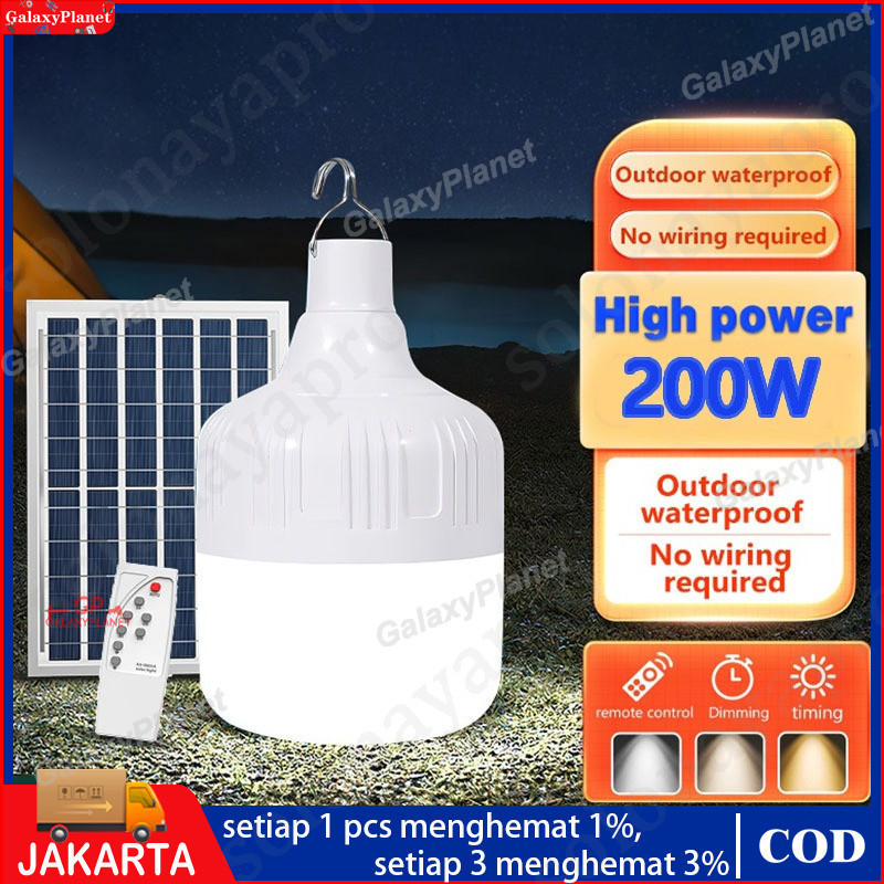 Jual Lampu Tenaga Surya Lampu Tenaga Matahari LED Tahan Lama 12 Jam