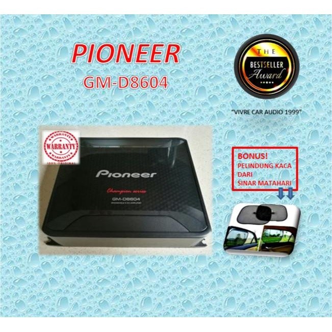 Jual Zofukuki Power Pioneer Gm D8604 Amplifier Pioneer 4Channel