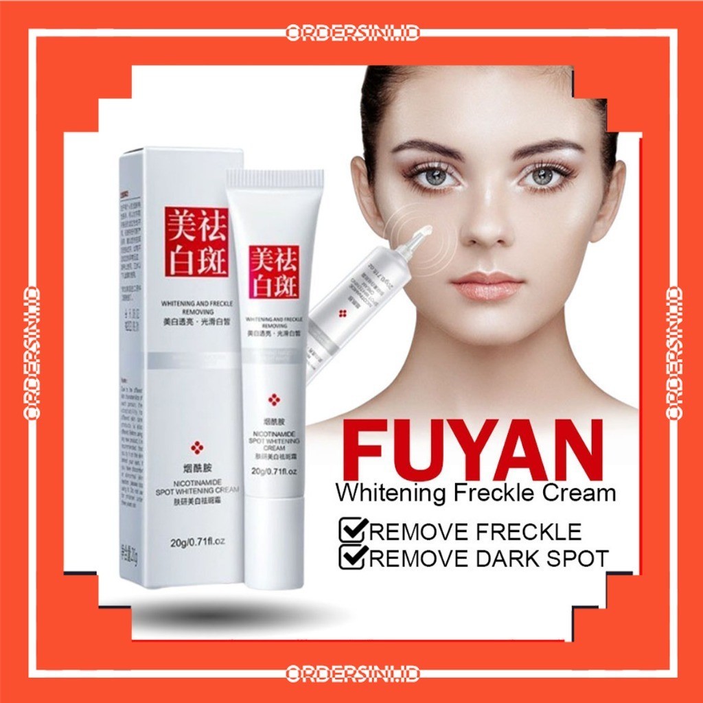 Jual Ods Fuyan Cream Penghilang Flek Hitam Nicotinamide Spot Whitening