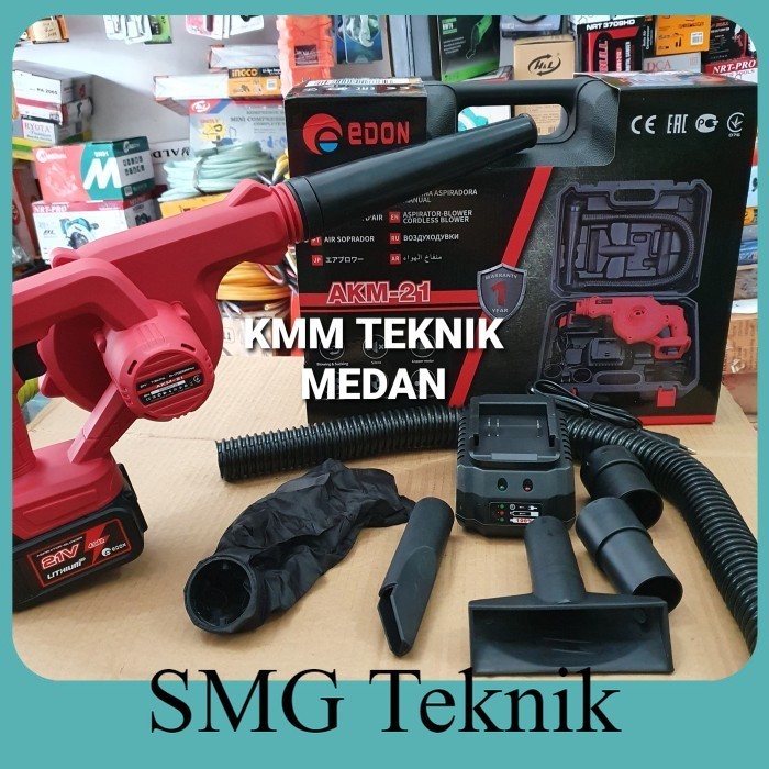 Jual Berkualitas Edon Akm Mesin Blower Tangan Cordless Baterai V