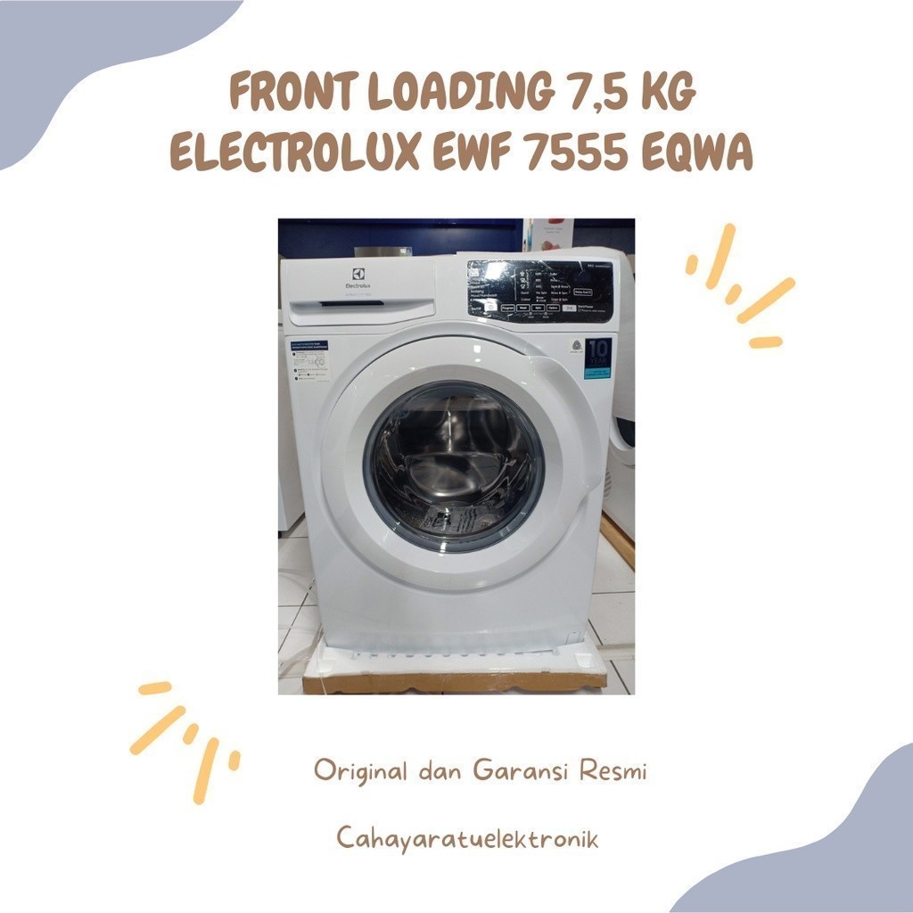 Jual Mesin Cuci Electrolux Ewf Eqwa Bukaan Depan Tabung Kg