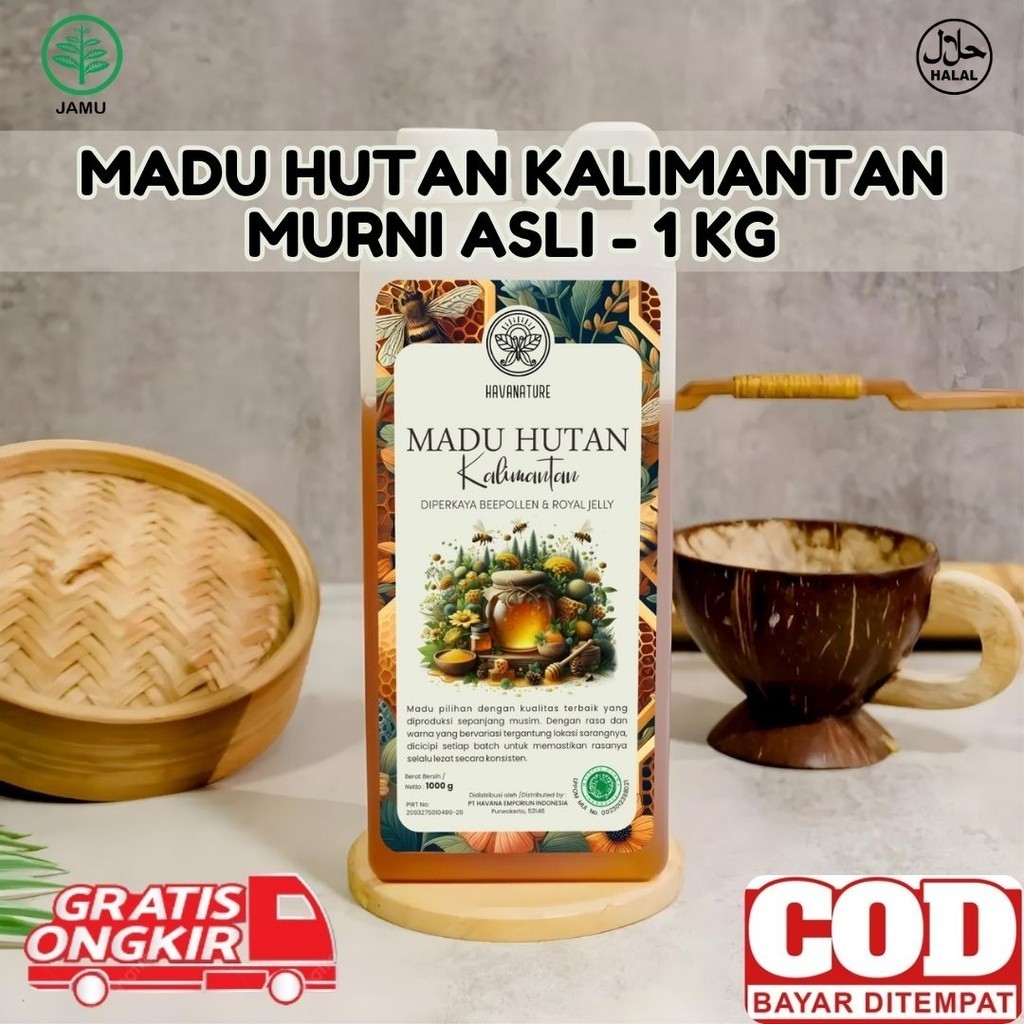 Jual Madu Havanture Madu Hutan Kalimantan Murni Original Beepolen