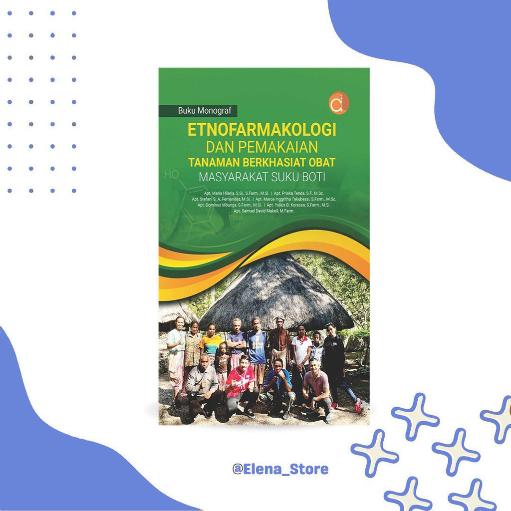 Jual B20 Buku Buku Monograf Etnofarmakologi Dan Pemakaian Tanaman