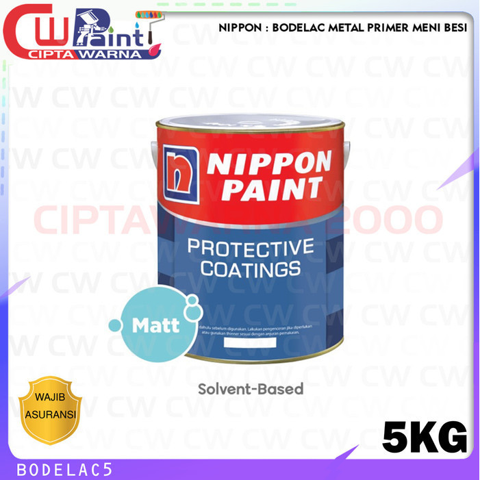 Jual Bodelac Metal Primer Nippon Paint Cat Dasar Meni Besi Dan Baja