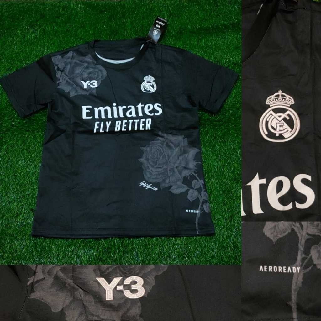 Jual Rj Jersey Real Madrid Th Y Black Grade Ori Import