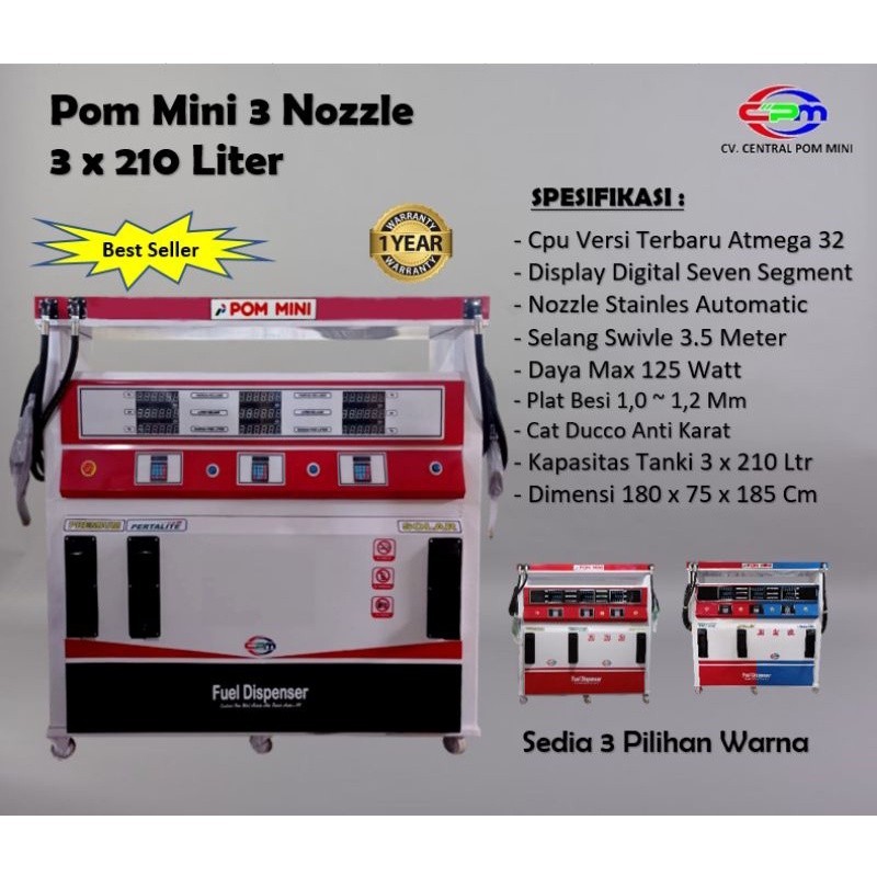 Jual Pom Mini Pertamini Digital Nozle X Liter Shopee Indonesia