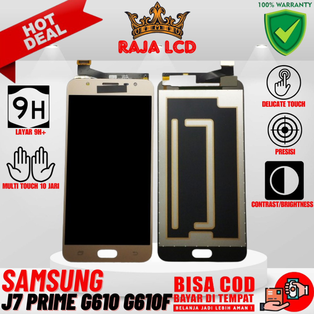 Jual LIVE ORIGINAL 100 LCD SAMSUNG J7 PRIME G610 G610F FULLSET