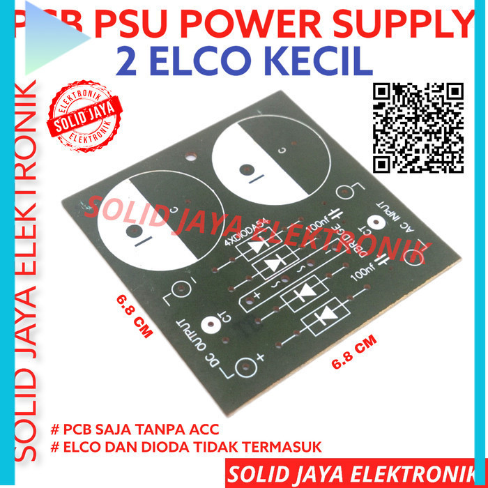 Jual Pcb Psu Elco Kecil Capasitor Kapasitor Elko Power Suply