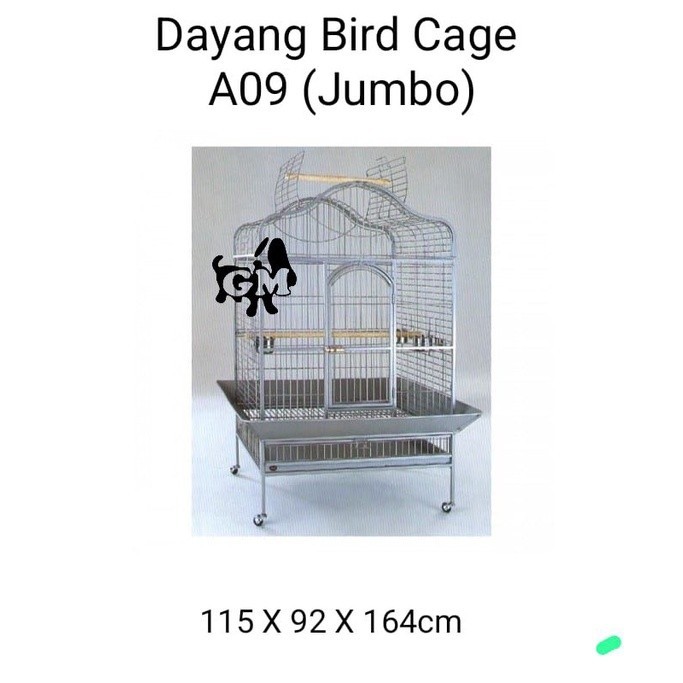 Jual A R Dayang Bird Cage Kandang Burung Macaw Afgrey Kakaktua Parrot