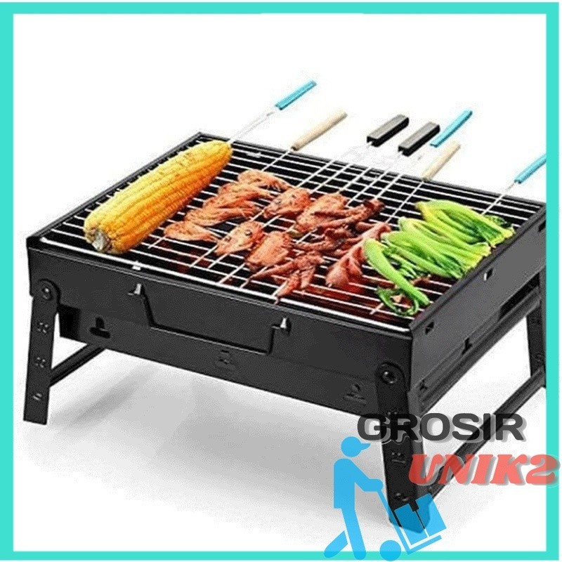 Jual Pangangan Multifungsi Portable Alat Pemanggang Barbeque Grill