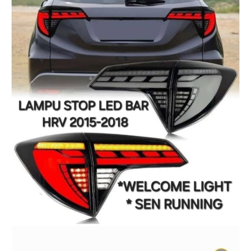 Jual Lampu Stop Hrv Led Bar Smoke Welcome Light Sen Running