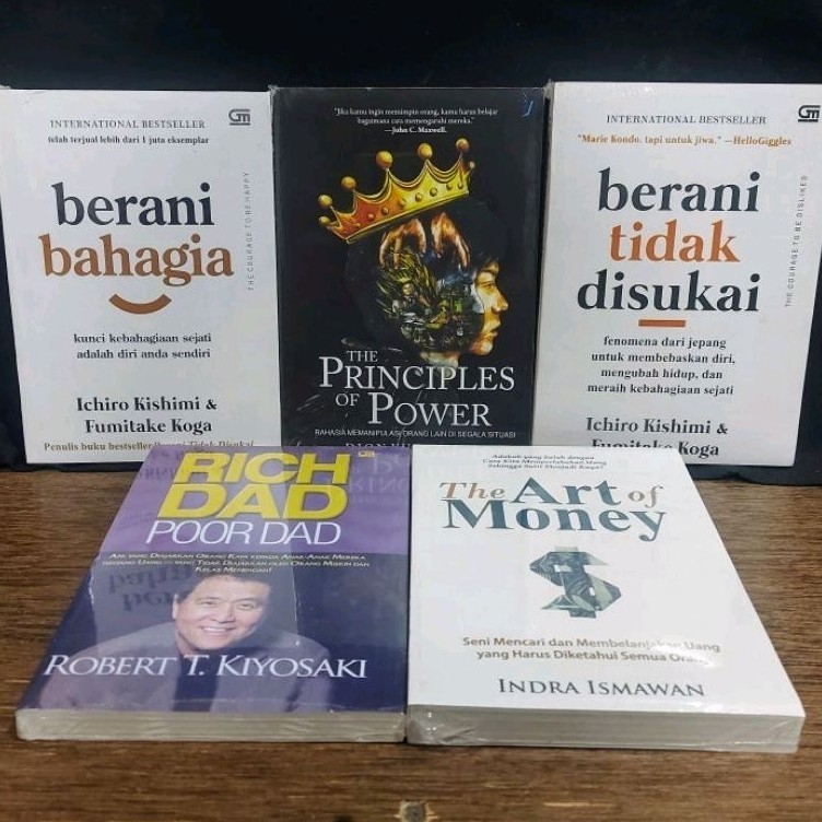 Jual Paket Buku The Principles Of Power Berani Tidak Disukai Berani