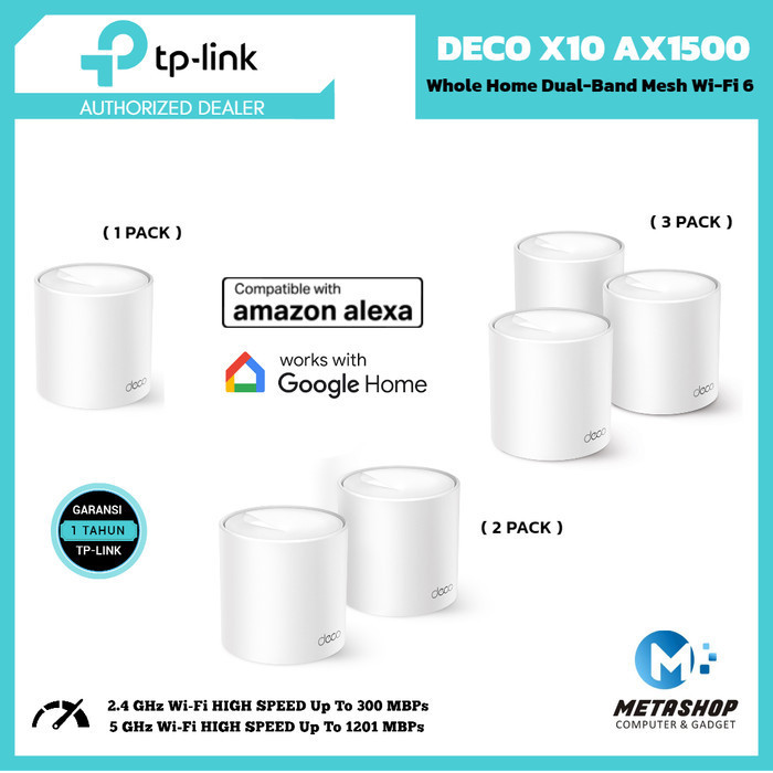 Jual Tp Link Deco X Ax Whole Home Dual Band Mesh Wi Fi System