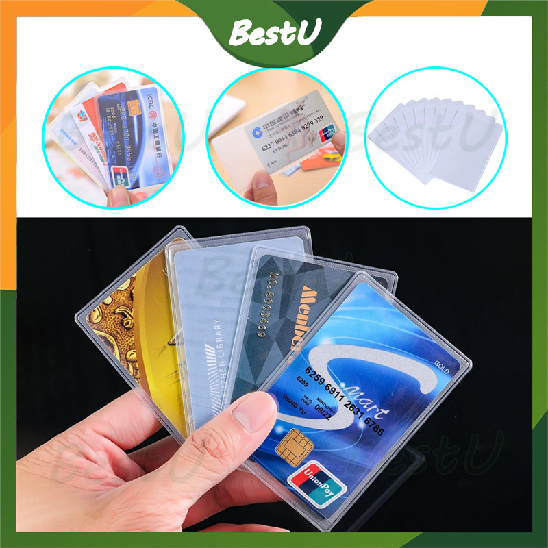 Jual Sampul Pelindung Kartu Bank Plastik Pelindung Kartu Plastik Cover