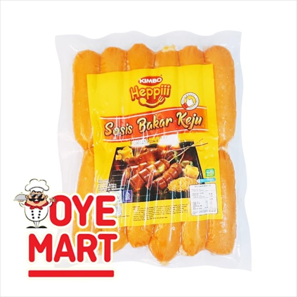 Jual Kimbo Heppii Sosis Sapi Bakar Rasa Keju Gr Isi Shopee