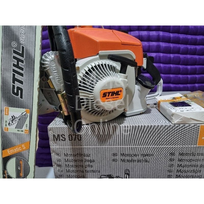 Jual Senso Stihl Ms Komplit Fullset Gergaji Kayu Inch Stihl