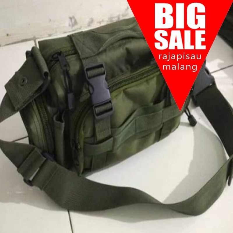 Jual RPM TAS SP HIJAU ARMY TAS SELEMPANG ARMY KOREA TACTICAL Shopee