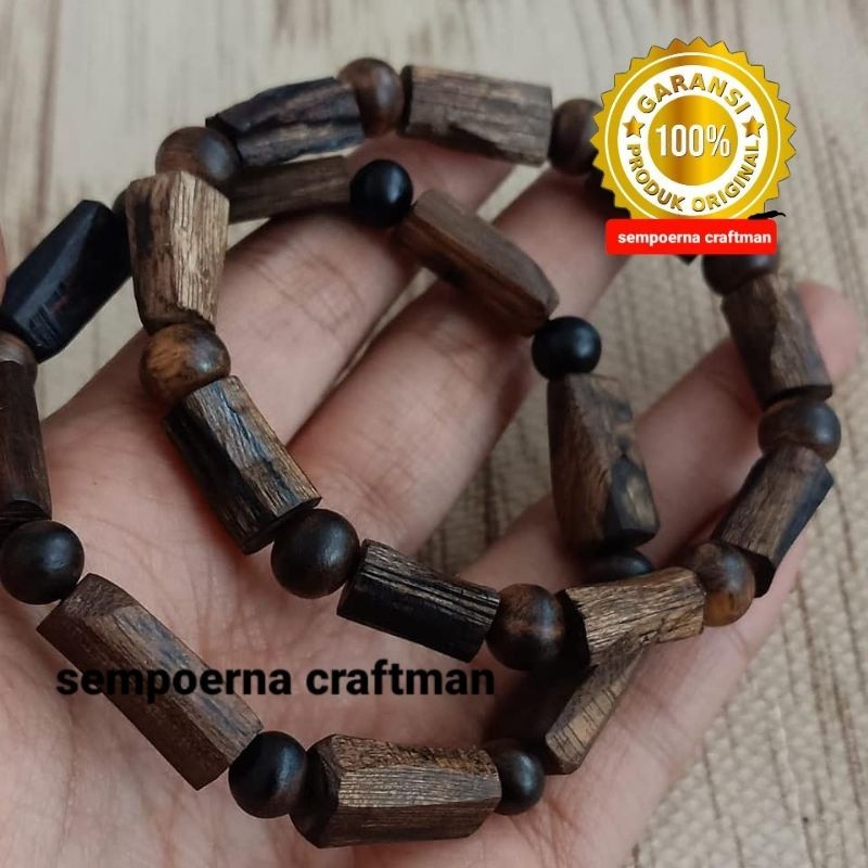 Jual Gelang Kayu Gaharu Gahru Gharu Kalimantan Asli Aquilaria