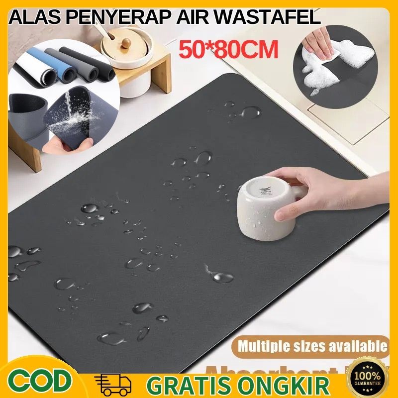 Jual CODAlas Pengering Piring Gelas Bahan Diatomite Alas Penyerap