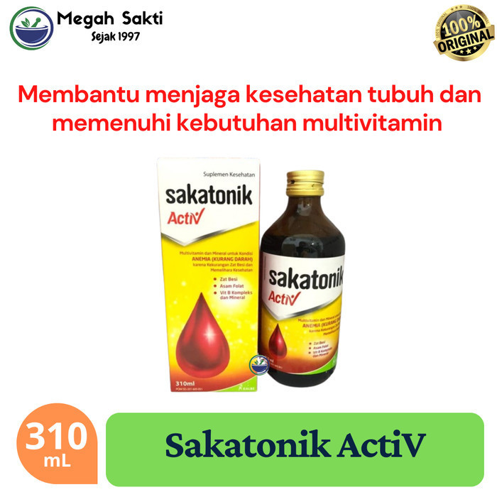 Jual Mgs Sakatonik Liver Ml Toniik Multivitamin Mineral