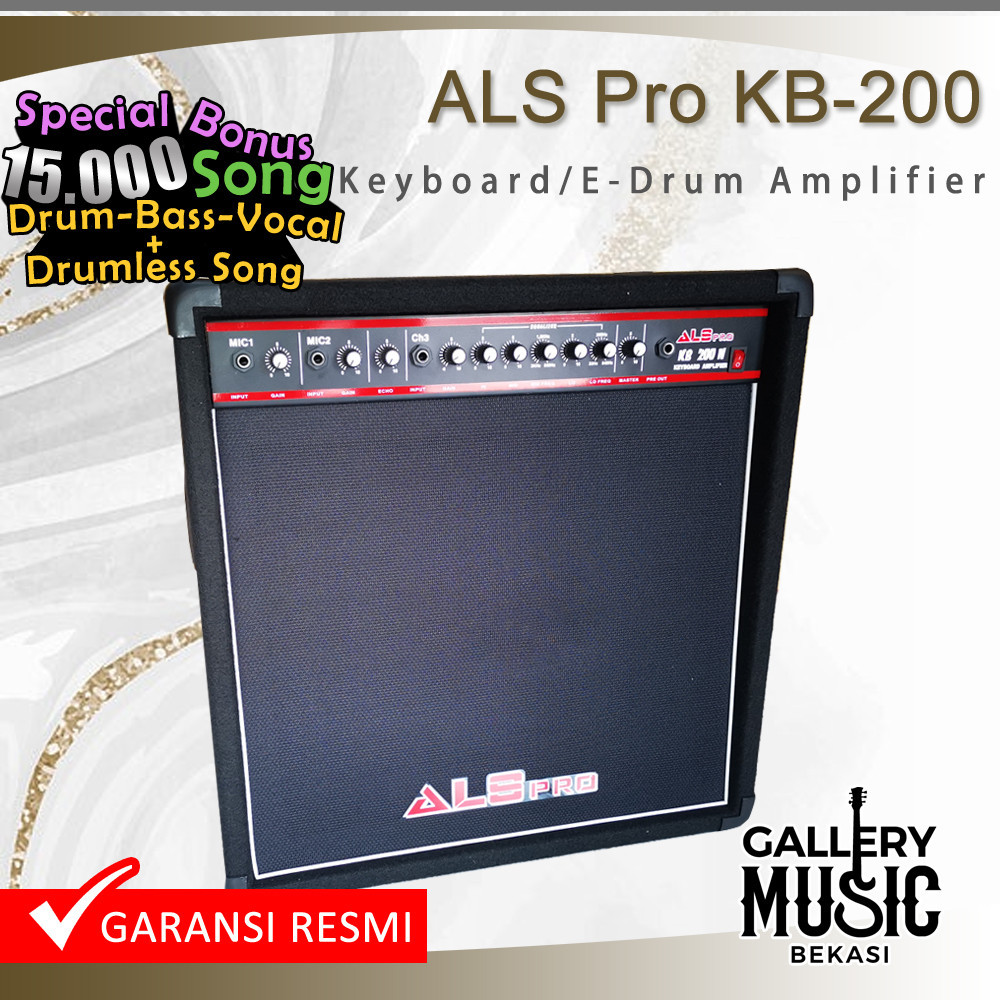 Jual Als Pro Kb N Amplifier Keyboard Drum Elektrik Kb N Kb Kb