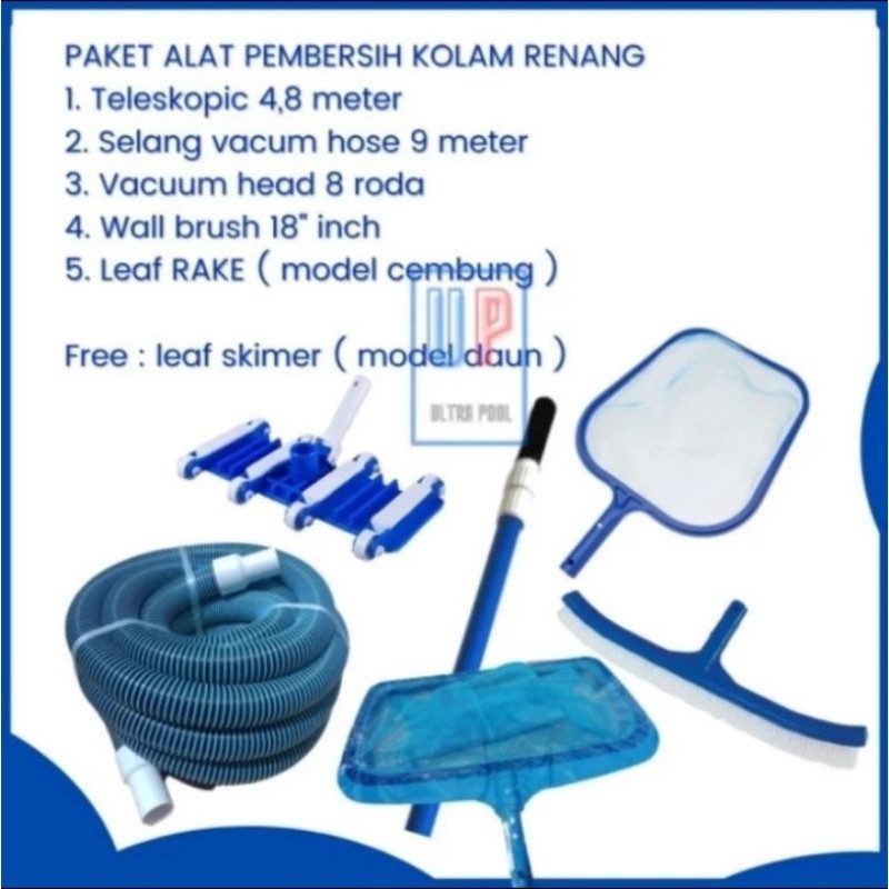 Jual Alat Vacuum Kolam Renang I Paket Alat Vacuum Set Shopee Indonesia