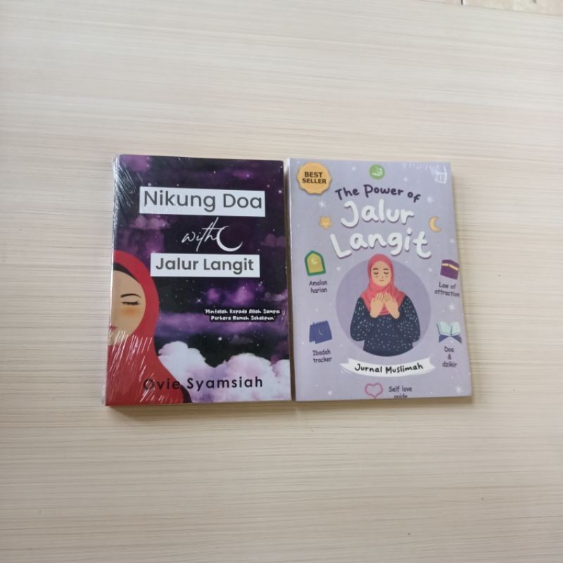 Jual Paket Buku Nikung Doa With Jalur Langit The Power Of Jalur