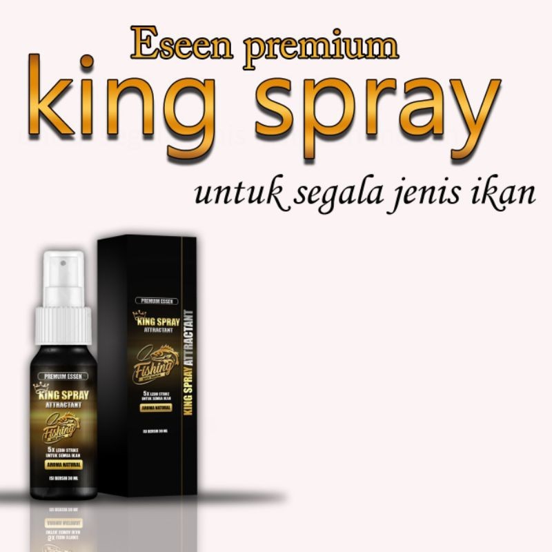 Jual ESSEN Oplosan King Spray Eseen Untuk Semua Jenis Ikan Laut Kolam