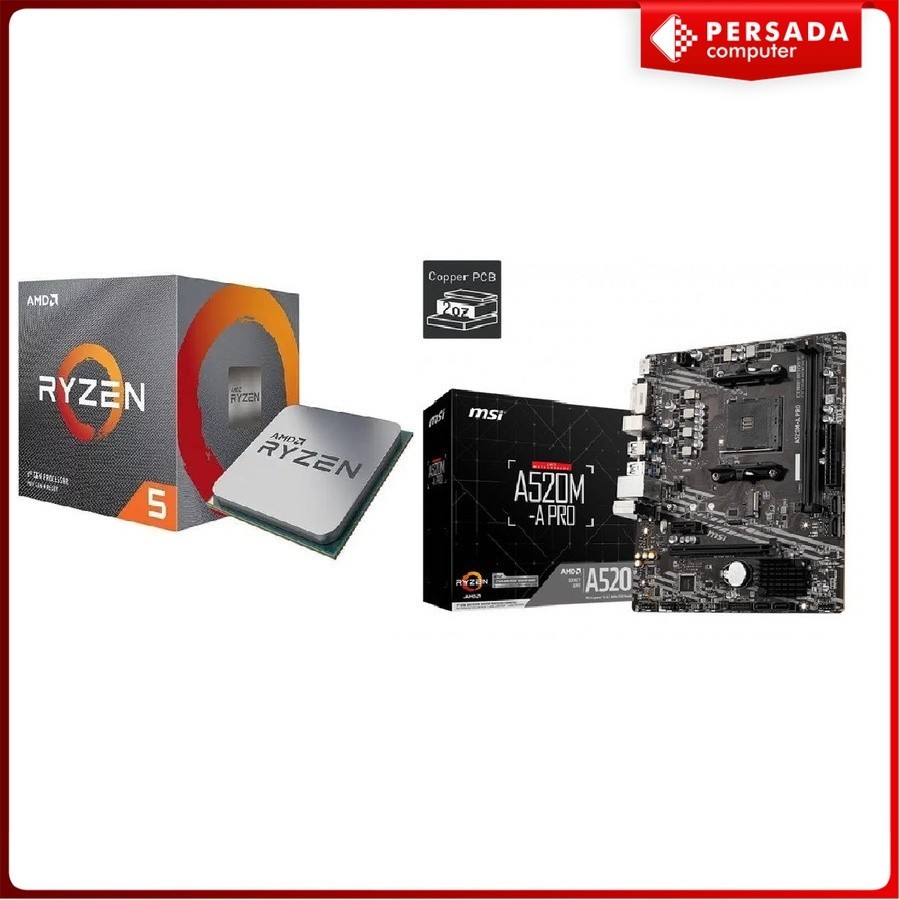 Jual Paket Mobo Amd Ryzen G Msi A M A Pro Asrock B M Hdv