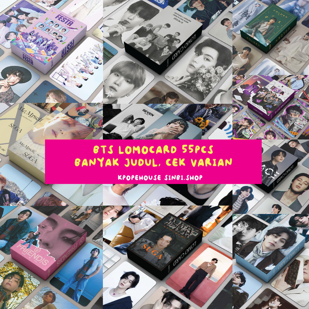 Jual Pcs Pack Photocard Bts Banyak Judul Lomo Card Photo Card Kpop