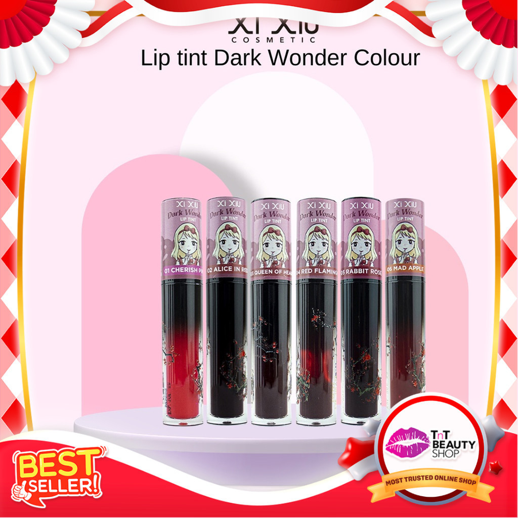 Jual Xi Xiu Lip Tint Dark Wonder Xi Xiu Lip Tint Shopee Indonesia