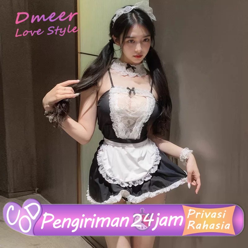 Jual Piyama Pelayan Pakaian Dalam Seksi Lingerie Wanita Sexy G String