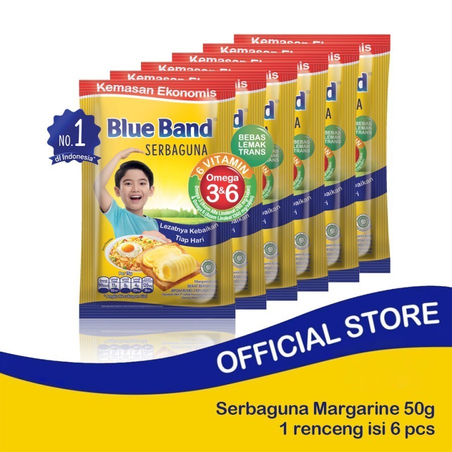 Jual Blueband Serbaguna Sachet Gr Blue Band Serbaguna Kemasan