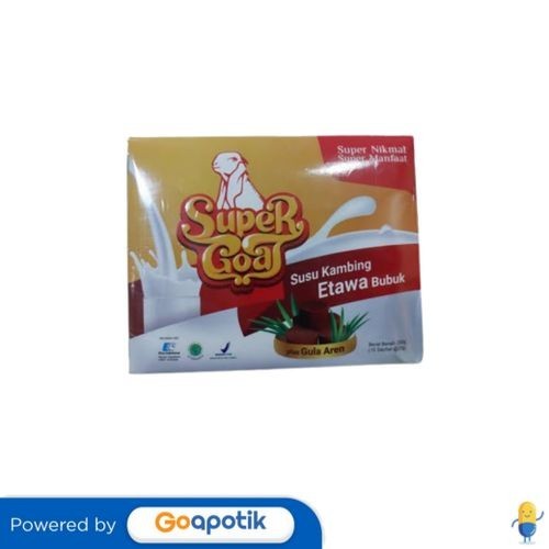 Jual Super Goat Susu Kambing Etawa Bubuk Plus Gula Aren Gram Box