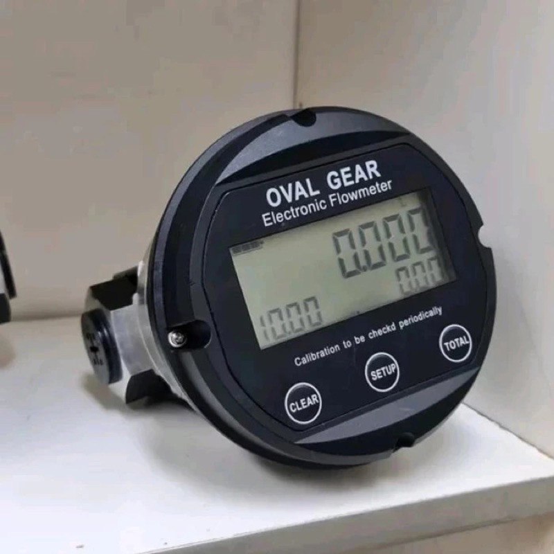 Jual Flow Meter Inch Digital Ogm Oval Gear Flow Meter Digital Dn