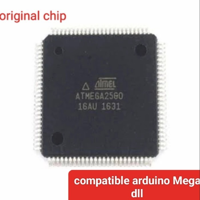 Jual ATMEL Atmega2560 16AU Atmega 2560 Smd Chip LQFP 100 256K Arduino