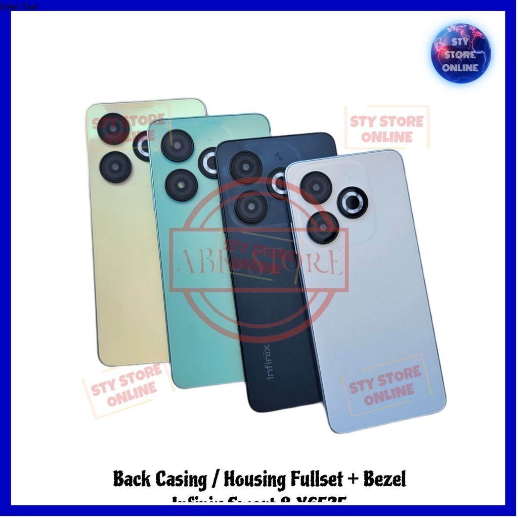 Jual Housing Fullset Infinix Smart X Back Casing Kesing