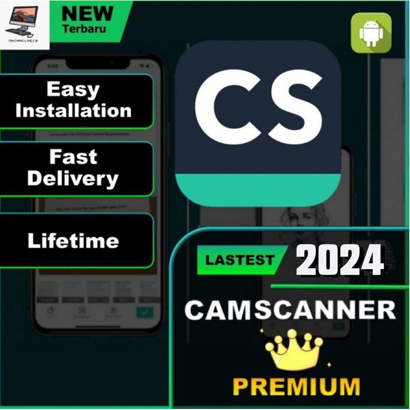 Jual Camscanner Latest Premium Version No Watermark Unlock All