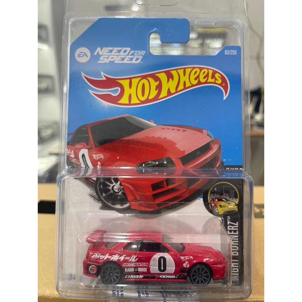Jual HOT WHEELS NEED FOR SPEED NISSAN SKYLINE GT R R34 Shopee Indonesia